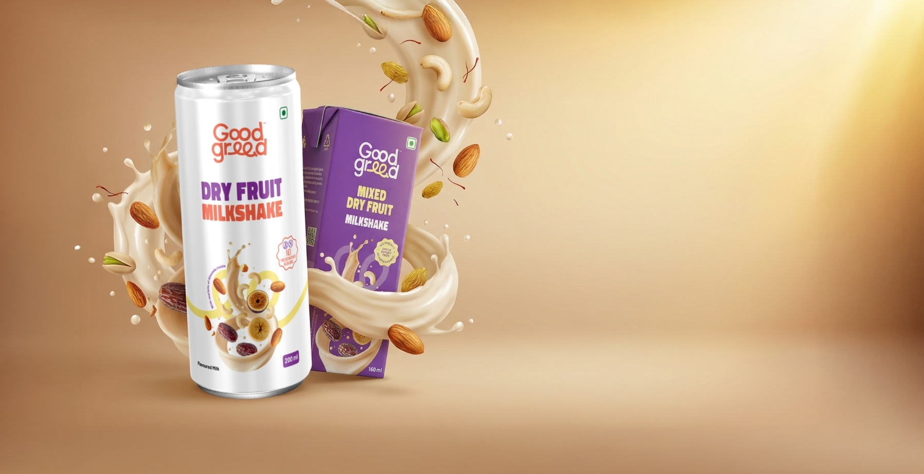 <p>Mixed Dry Fruit Milk Shake</p>